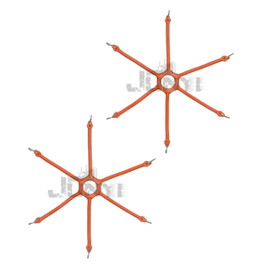 Paquete de 2 <span class=keywords><strong>cadenas</strong></span> de neumáticos <span class=keywords><strong>para</strong></span> camiones, tensor de araña, 0218, ajustador de <span class=keywords><strong>cadenas</strong></span> de neumáticos de <span class=keywords><strong>nieve</strong></span> <span class=keywords><strong>para</strong></span> semirremolques, 6 brazos, cuerda elástica de araña <span class=keywords><strong>para</strong></span> <span class=keywords><strong>llantas</strong></span> de 18 "-25" - Product Image 1