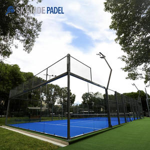 Césped <span class=keywords><strong>Artificial</strong></span> para Pista de Pádel QFAN de 12 mm, Equipo para Pista de Tenis de Pádel con Vidrio Templado - Product Image 5