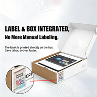 Accessoires électroniques personnalisés, boîte en papier pliable avec logo de marque pour boutique en ligne, insert antichoc, protection durable