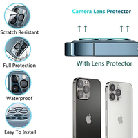 Protection d'écran en verre pour caméra d'iPhone 16