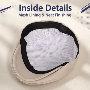 Nouvelle Casquette Gavroche Vintage pour Enfants, Chapeau Béret Oxford pour Tout-Petits, Casquette de Chauffeur pour Petits Enfants, Idéale pour la Plage, <span class=keywords><strong>le</strong></span> Sport et la Pêche - Product Image 5