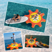 Plateforme gonflable SUP, Plateforme de ponton gonflable pour Stand Up Paddle, Île gonflable pour planche à pagaie
