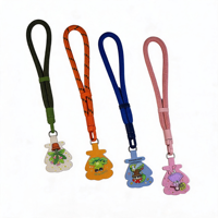 Dragonne de téléphone style coquillage mignon avec attache anti-perte, connecteur universel pour coque de téléphone, idéale pour une utilisation en extérieur par les femmes