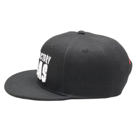 Topi Baseball 5 Panel Bordir 3D 100% Katun dengan Logo Custom - Topi Snapback Fashion Hip Hop Olahraga