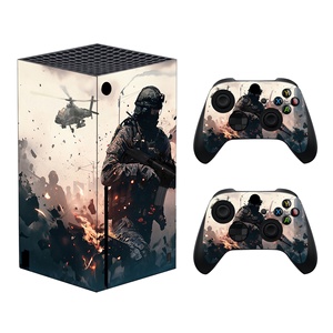 Pegatinas de vinilo envolventes extraíbles, cubierta de piel para <span class=keywords><strong>Microsoft</strong></span> <span class=keywords><strong>Xbox</strong></span> <span class=keywords><strong>Series</strong></span> <span class=keywords><strong>X</strong></span>, pegatinas de controlador para pieles de consola personalizadas - Product Image 6