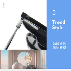 Gafas de sol polarizadas Tr90 para mujer, protección UV400, tipo 3, lentes AC, embalaje en caja, protección solar de alta gama - Product Image 5