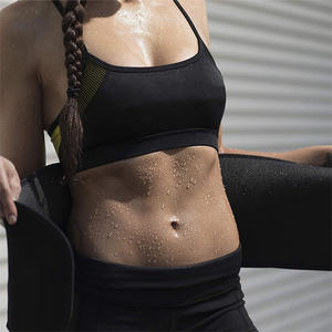 女性の産後ネオプレンサウナスウェットバンドボディシェイパースリムウエストトレーナートリマー胃腹ラップ保護付き - Product Image 5