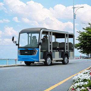 Hot bán đầy đủ kèm theo 72V du lịch điện tham quan xe 11-seater xe buýt đưa đón xe buýt điện tham quan xe buýt với cửa - Product Image 1