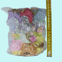 Vente en gros de pendentifs porte-clés en peluche de la série Contes de fées printaniers pour garçons, avec étiquettes en papier, 10-12 cm