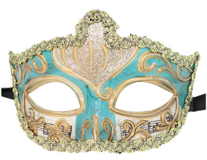 Máscara de Carnaval Veneciana Pintada para Fiesta de Mardi Gras, Disfraz de Halloween, Baile de Máscaras - Product Image 4