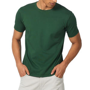 Camiseta de Manga Corta con Cuello Redondo, Corte Regular, Tejido Sólido, Tacto Suave, Costuras Duraderas, Transpirable, Ecológica, de Secado Rápido para Hombre - Product Image 5