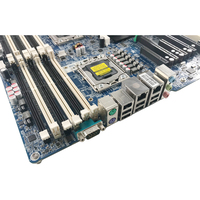 Placa Base para Estación de Trabajo Z800, Doble LGA 1366, Usada, 64GB SATA, Gráficos Integrados, 591182-001 460838-003, Completamente Probada