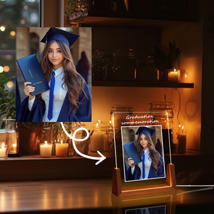 Effiprint tùy chỉnh khung ảnh mảng bám knickknacks lãng mạn LED hiển thị cá nhân quà tặng cho cặp vợ chồng - Product Image 4