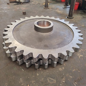 Sprocket Wheel Casting Steel Sprocket Non-standard <b>Large</b> Sprocket Processing and Customization - Product Image 3