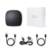Boîte Ai sans fil universelle pour voiture, Carplay, Android Auto, Dongle Wifi, Boîte multimédia intelligente, Mirror Link, Youtube, Netflix