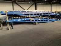 Rampes réglables 10T : galvanisées, antidérapantes, portables, solution de chargement manuel.