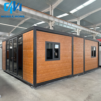 Qinghong Conteneur Extensible 20-40 pieds, Cuisine Moderne Préfabriquée, Appartement/Villa Portable 2-5 Chambres avec Plus de 5 Ans de Garantie