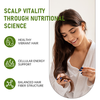 Complément alimentaire à base de plantes naturelles efficace pour la repousse des cheveux fins