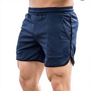 Pantalones Cortos Deportivos para Hombre, Diseño Moderno, Poliéster, para Entrenamiento, Fitness, Running, Gimnasio - Product Image 1