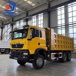 รถบรรทุกหนัก SINOTRUCK แบบดัมพ์ 8x4 ดีเซล ยูโร 3 351-450 แรงม้า ความจุ 21-30 ตัน สำหรับงานวิศวกรรมขนส่ง รุ่นมือสอง - Product Image 1