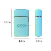 Mini briquet torche au butane en gros, design unique, accessoires de fumage en plastique pour cigarettes, pour cadeaux