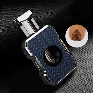 <span class=keywords><strong>Ciseaux</strong></span> coupe-cigares portables en forme <span class=keywords><strong>de</strong></span> V, accessoire à cigares tranchant à ressort - Product Image 5