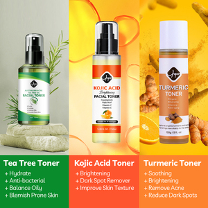 El <span class=keywords><strong>mejor</strong></span> tóner <span class=keywords><strong>facial</strong></span>, Ácido Kójico y cúrcuma, árbol de té, brillo, antiacné, manchas oscuras, blanqueamiento de la piel, tóner <span class=keywords><strong>facial</strong></span> hidratante - Product Image 5