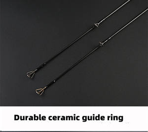 <span class=keywords><strong>Canne</strong></span> à pêche basse 1.8m-3m 2 sections en Fiber de carbone pour la pêche au leurre dans le ciblage du poisson-chat saumon bar de mer crevettes - Product Image 3