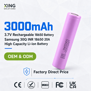 Batterie rechargeable 3,7 V <span class=keywords><strong>18650</strong></span> 3000 mAh haute capacité pour <span class=keywords><strong>30q</strong></span> <span class=keywords><strong>Inr</strong></span> <span class=keywords><strong>18650</strong></span> <span class=keywords><strong>30q</strong></span> 20a Li-ion, prix direct usine - Product Image 1