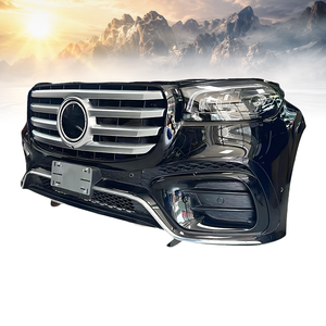Kit Completo de Carrocería Delantera de Alta Calidad con Faros LED para Mercedes-Benz <span class=keywords><strong>GLS</strong></span> W167, Ensamblaje de Parte Delantera, Ensamblaje de Parachoques Delantero 1 - Product Image 2
