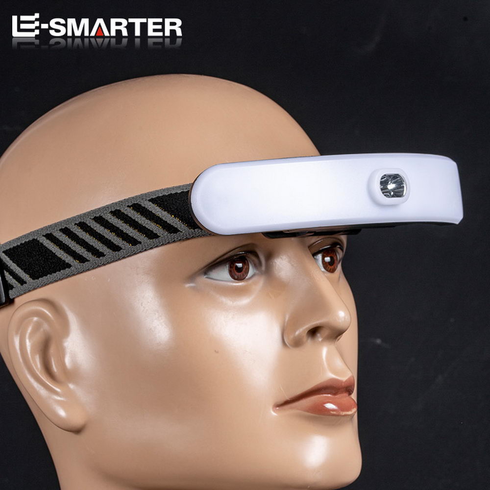 Новинка Cob фары Usb зарядка наружные прожекторы для верховой езды предупреждающий ремень красный свет налобный фонарь светодиодный