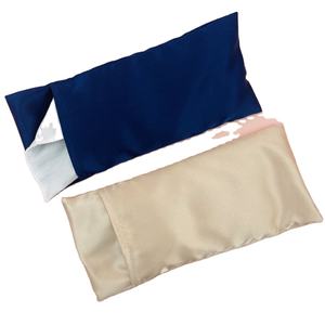 Masques oculaires en satin de soie de haute qualité, élastiques, bloquant la lumière, chauds, détachables, compresse froide et chaude, lavables, oreillers <span class=keywords><strong>pour</strong></span> <span class=keywords><strong>les</strong></span> <span class=keywords><strong>yeux</strong></span> en gros - Product Image 4