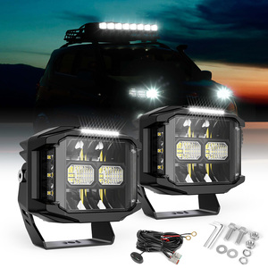 Luces LED de Conducción Todoterreno de 5 Pulgadas, Diseño Óptico 3 en 1, 122 W, 20600 LM, Patrón de Haz Amplio, Luces Auxiliares LED para Camiones Todoterreno - Product Image 1