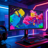 Livraison rapide en stock, moniteur de bureau 32 pouces 4K IPS, 3840*2160p, plat, 60 Hz, 4 ms, écran d'ordinateur PC