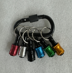 Nhà Máy Bán buôn 1/4 ''Keychain bits chủ 6 cái Hex Shank Screwdriver bits chủ vít Adapter - Product Image 5