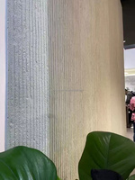 Pierre flexible artificielle décorative extérieure en polyuréthane 3d de Faux Rock 3d de panneau de mur en pierre molle légère de placage