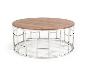 Table basse ronde en métal, éléments pour chambre à coucher, salon, design à la mode et tendance, meilleures ventes, à prix réglable - Product Image 1