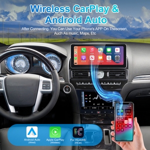 วิทยุติดรถยนต์ NaviHua ดีไซน์ใหม่ ขนาด 12.3 นิ้ว สำหรับ Chrysler 300C ปี 2011-2023 ระบบ Android พร้อมระบบนำทาง GPS มัลติมีเดีย Carplay สเตอริโอ พร้อมหน้าจอควบคุมแอร์ - Product Image 5