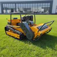 Tondeuse à gazon robotisée intelligente avec navigation GPS, autopropulsée, de qualité industrielle, sans fil, automatique, moteur 173cc