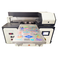 A2 A3 A4 Xp600 Botella Uv Máquina de impresión Led Flatbed Uv Transfer Film Dtf Impresora con rotativo y cámara