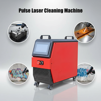Nouvelle machine de nettoyage au laser pulsé 500W 300W haute efficacité, compatible avec les substrats de peinture murale, nettoyeur laser pulsé JPT