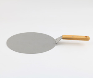 Vente en gros <span class=keywords><strong>Pelle</strong></span> à <span class=keywords><strong>pizza</strong></span> en acier inoxydable avec manche en <span class=keywords><strong>bois</strong></span>, coupe-<span class=keywords><strong>pizza</strong></span> et <span class=keywords><strong>pelle</strong></span> à <span class=keywords><strong>pizza</strong></span> Accessoires de cuisson pour four et gril - Product Image 2