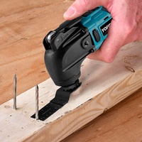 Outil électrique oscillant multi-outils sans balais à vitesse variable pour rénovation, bricolage, amélioration de l'habitat, batterie Makita 18V