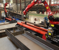 Zmde industriel 6 axes manipulateur Intelligent Robot bras de soudage nouvel état H faisceau T faisceau Type manuel