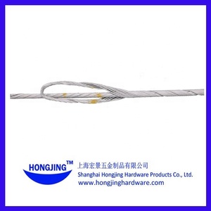 Hongjing Personnalisé Préformé Guy Grip Poignée De Gars Acier Galvanisé 1/7 5/16 Dead End Clamp Tension Clamp Stay Guy Grip - Product Image 4