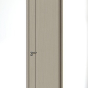 Ensemble de portes composites en bois massif Isolation phonique Finition sans peinture pour usage intérieur pour hôtels Entrée avant Salon en fibre de verre - Product Image 3