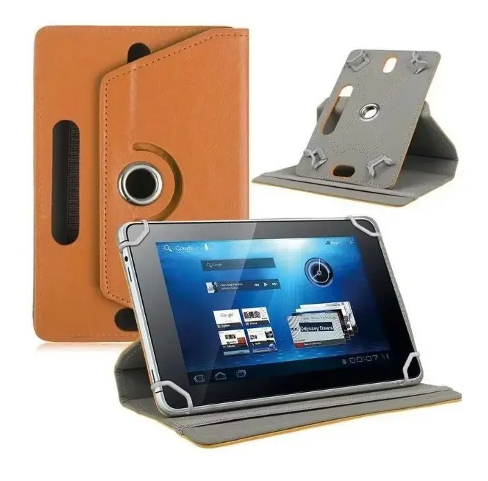 Funda Universal para Tablet, cubierta protectora con soporte giratorio de 7/8/9/10 pulgadas y 360 grados