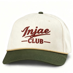 Custom Two Tone Curved Brim Baseball Cap Custom Embroidery Logo Adjustable Plastic Snapback <b>Dad</b> <b>Hat</b> For Men Casual Daily Outdoor - Product Image 3