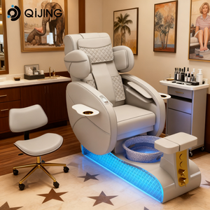 Europese Stijl Elektrische <span class=keywords><strong>Pedicure</strong></span> Massagestoelen Licht Surfen Foot Spa Stoel Schoonheidssalon Manicure <span class=keywords><strong>Pedicure</strong></span> Stoelen Set - Product Image 4