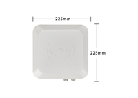 Lecteur d'antenne RFID UHF intégré Vanch PR9200 IC, gain de 7 dBi, fixe, 860-960 MHz, pour le suivi du tri des déchets, portée 1-7 m, ISO 18000-6C